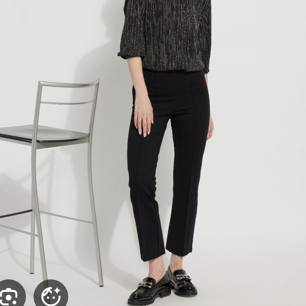 Lysse Pull On Black Pants XL EUC